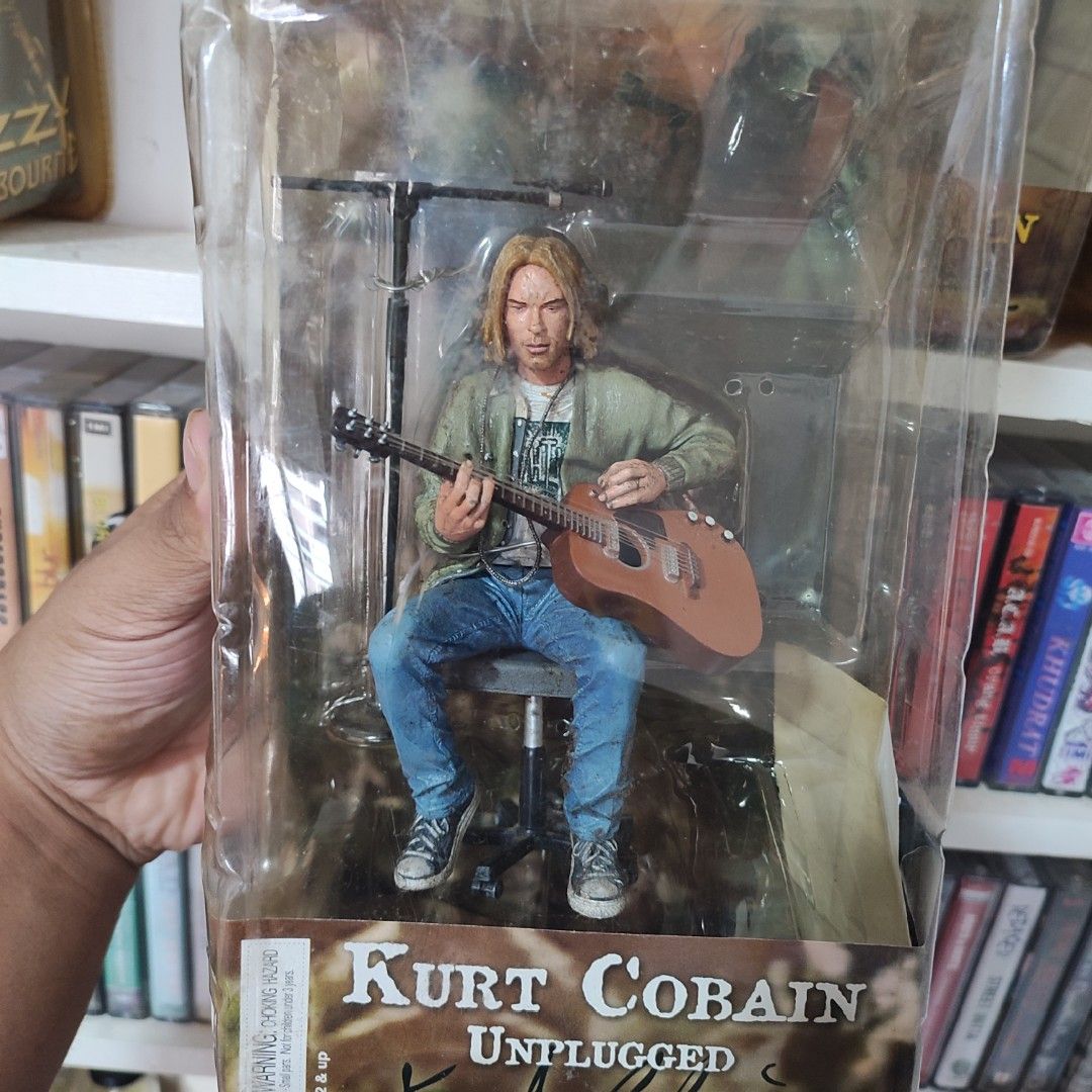 Kurt Cobain Neca Unplugged Action Figure, Hobbies & Toys, Toys & Games