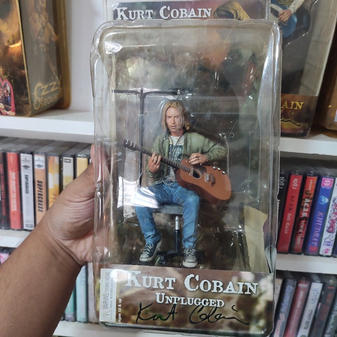 Kurt Cobain Neca Unplugged Action Figure, Hobbies & Toys, Toys & Games