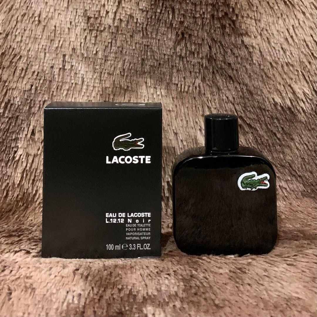 Lacoste noir eau de toilette outlet
