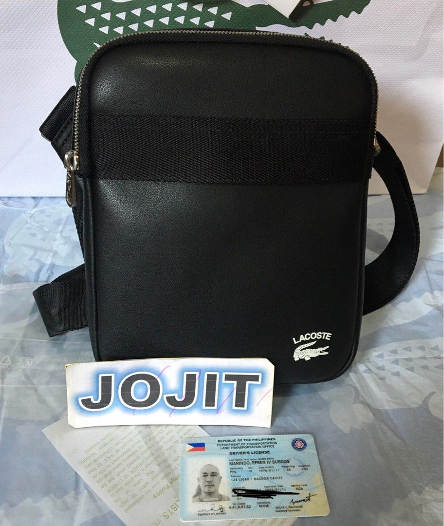 Lacoste sling bag 2025 philippines