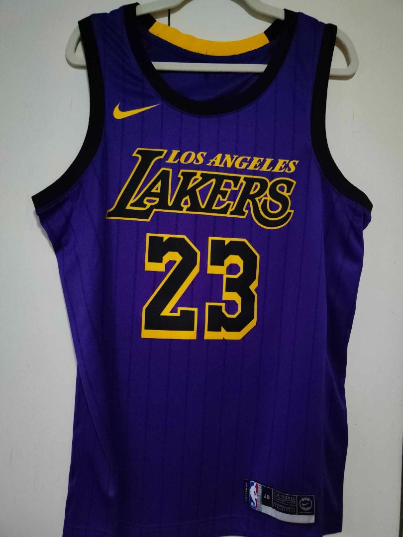 LBJ 2018 LA Lakers Violet Swingman, Men's Fashion, Activewear on