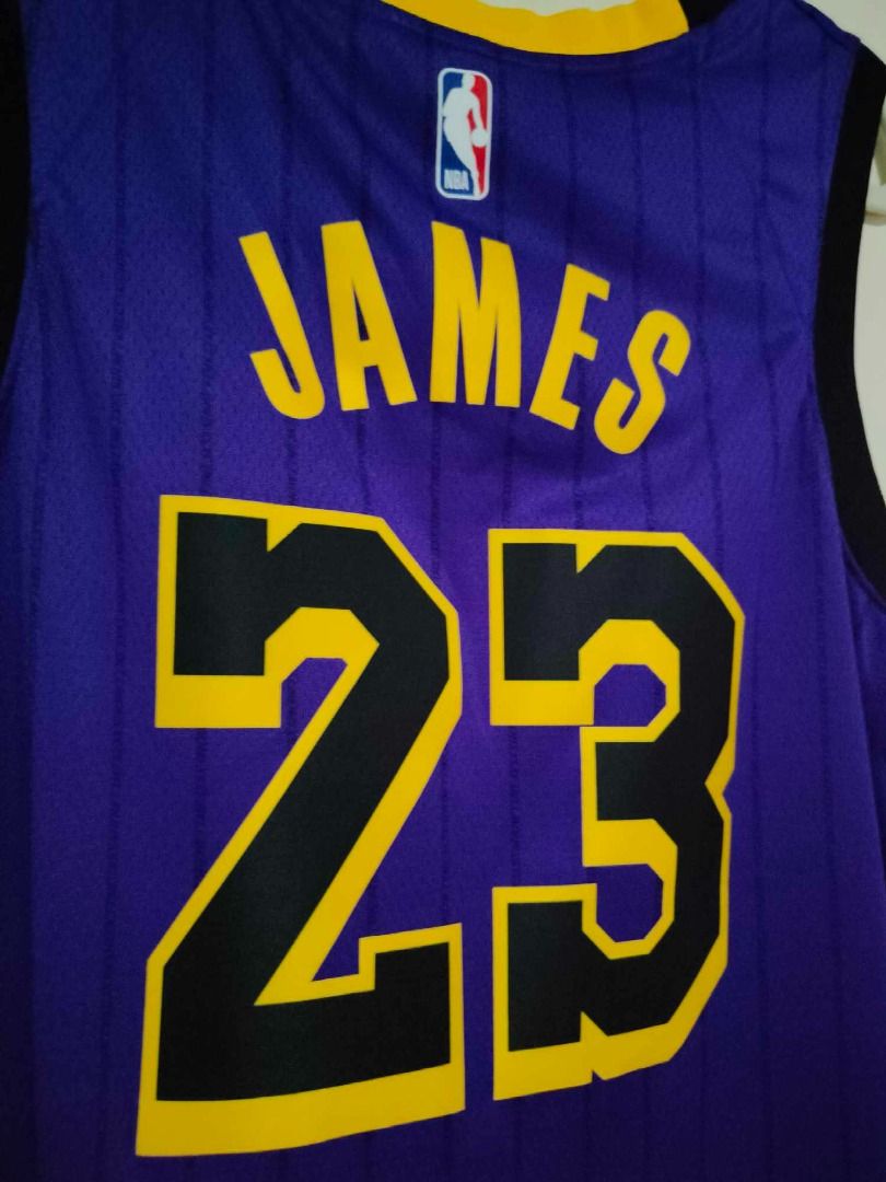 LBJ 2018 LA Lakers Violet Swingman, Men's Fashion, Activewear on