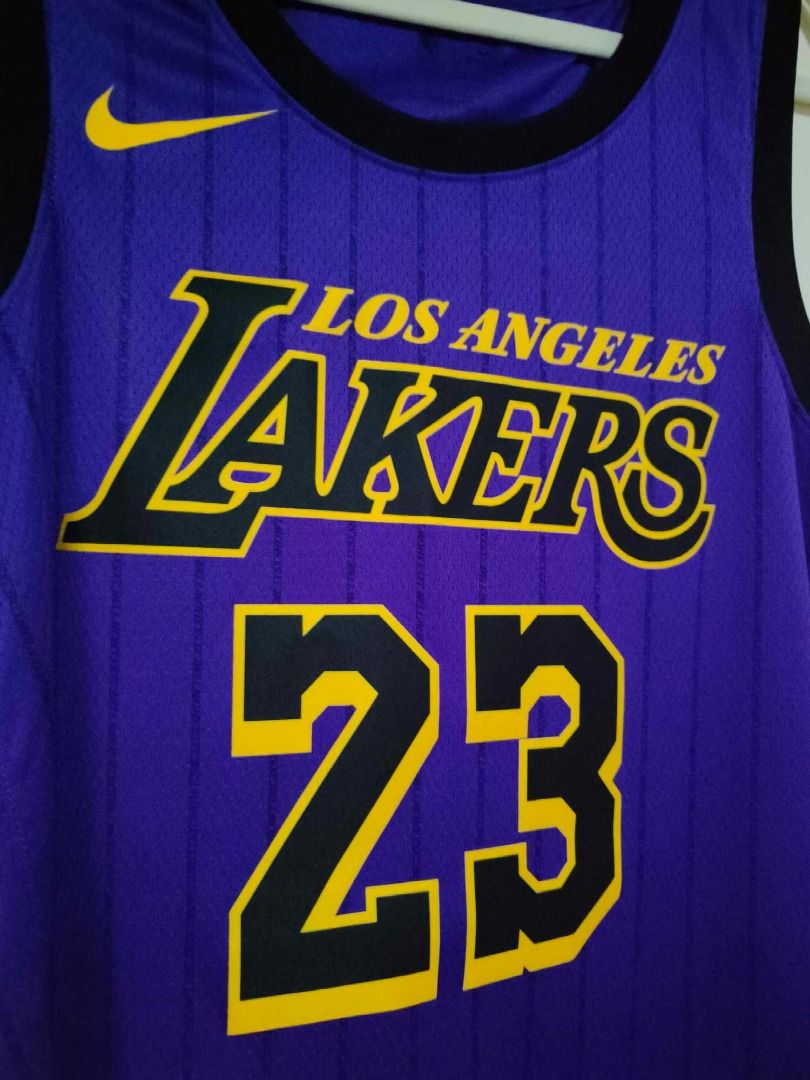 LBJ 2018 LA Lakers Violet Swingman, Men's Fashion, Activewear on