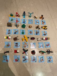 Lego city advent calendar 60155