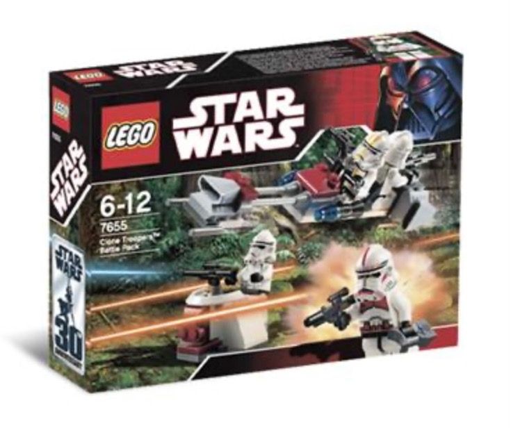 LEGO Clone Troopers Battle Pack Set 7655