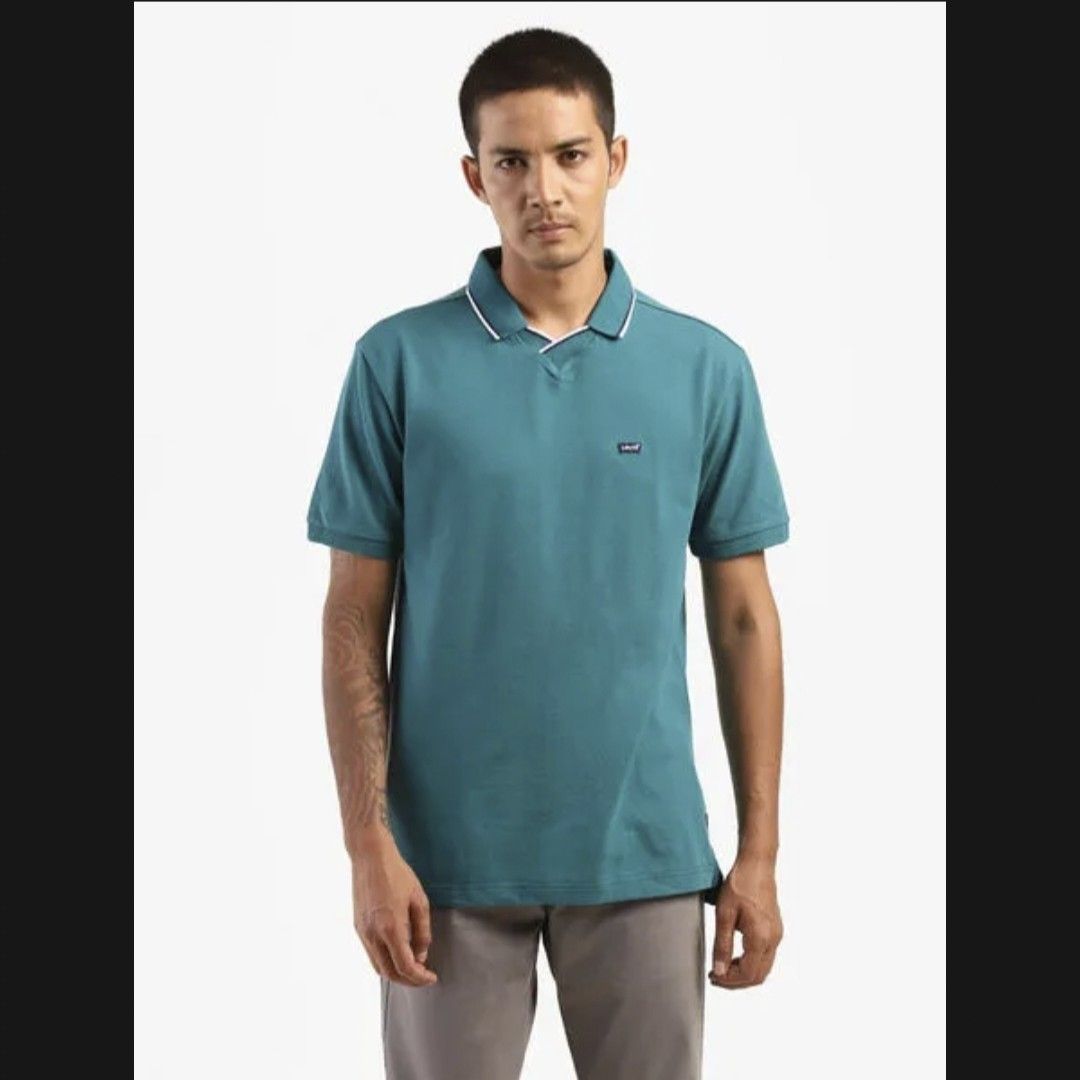 Levi s Men Mock Neck Polo Shirt Men s Fashion Tops Sets