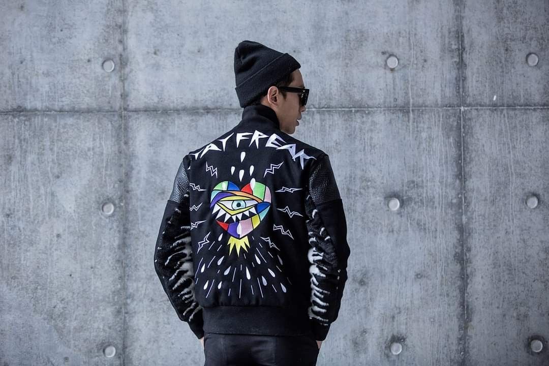 Limited Edition Japanese Fancy Freak by Pixxel Freak Embroidered Wool ...