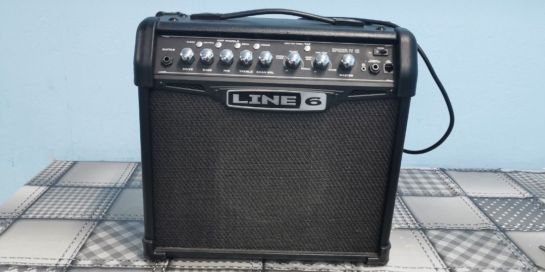 Line 6 spider shop iv 15 watt