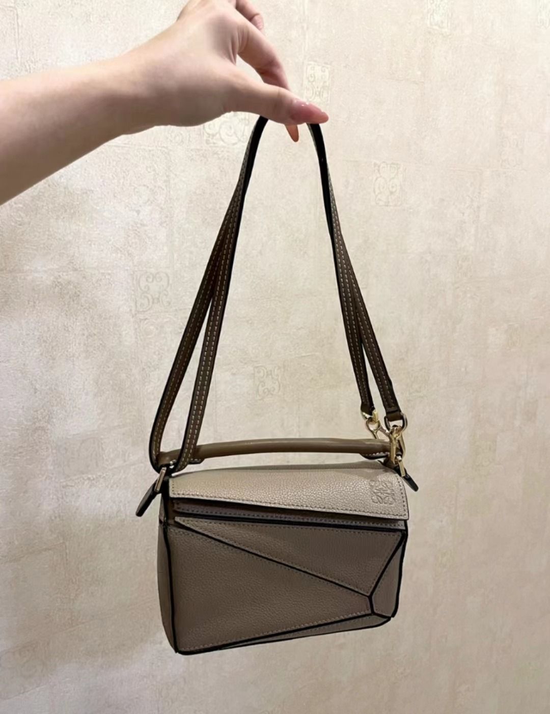 Loewe Puzzle Mini Leather Shoulder Bag