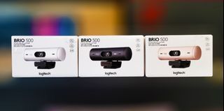 LOGITECH BRIO 500 FULL HD WEBCAM WITH HDR (OFF-WHITE, GRAPHITE, AND ROSE)