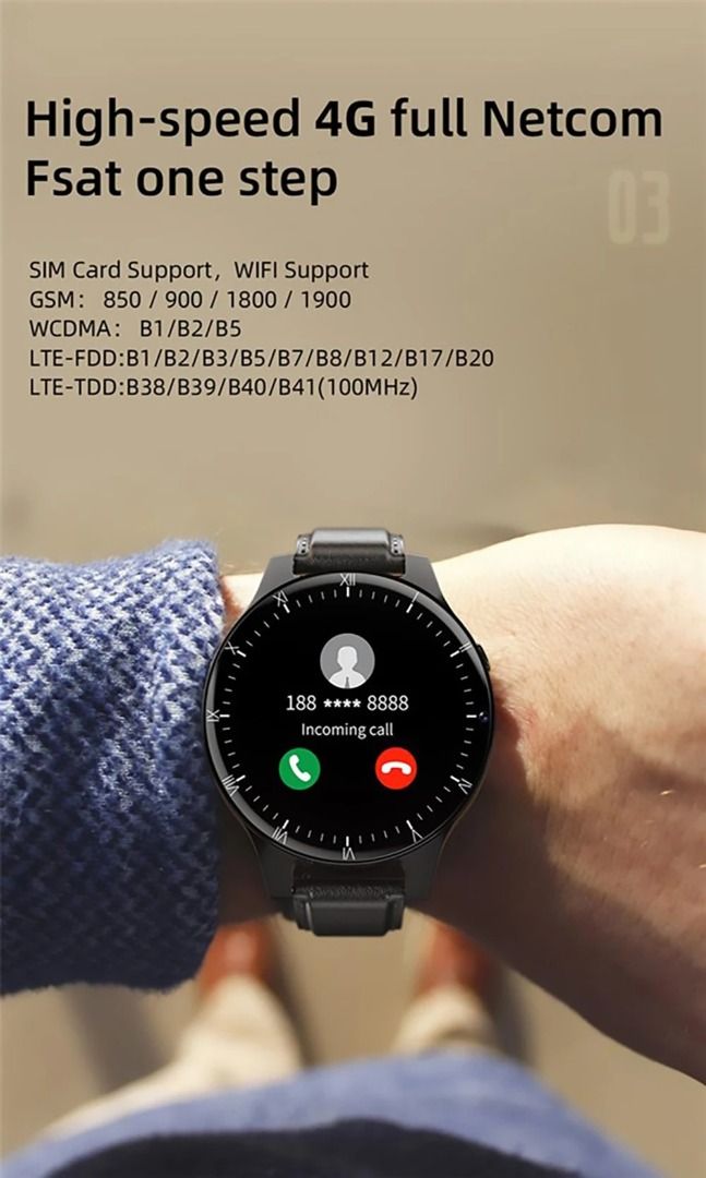Smart watch phone 4g price cheap