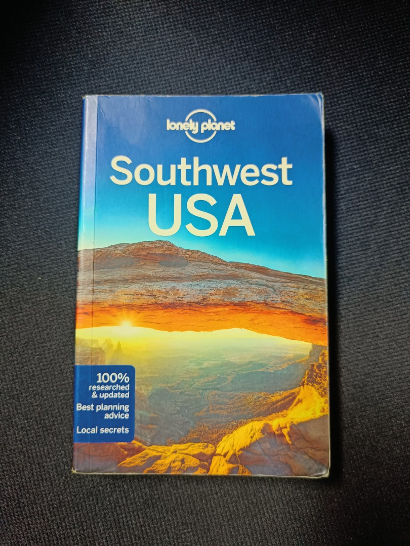 Lonely　Holiday　Southwest　planet　USA　travel　guide,　Travel　Magazines,　Hobbies　Toys,　Books　Guides　on　Carousell