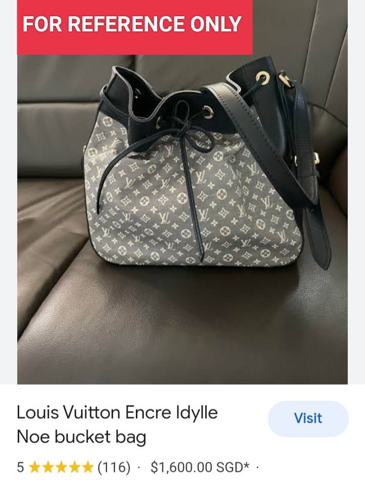 Louis Vuitton Idylle Noe Bucket, Luxury, Bags & Wallets on Carousell