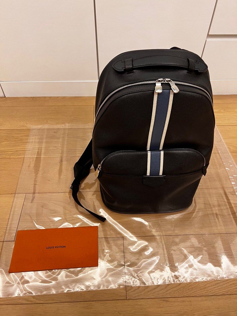 Louis Vuitton Taiga Anton Backpack - Black Backpacks, Bags - LOU546557