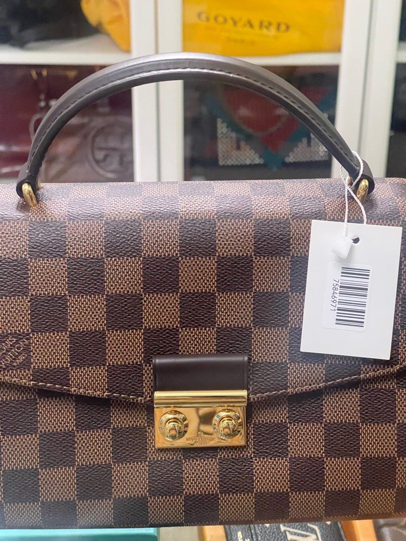 Brand New Microchipped. Louis Vuitton Croisette Damier Ebene., Luxury, Bags  & Wallets on Carousell