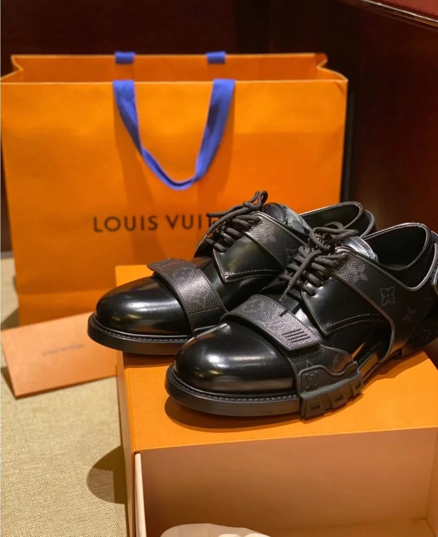 Louis Vuitton derby harness derby shoes
