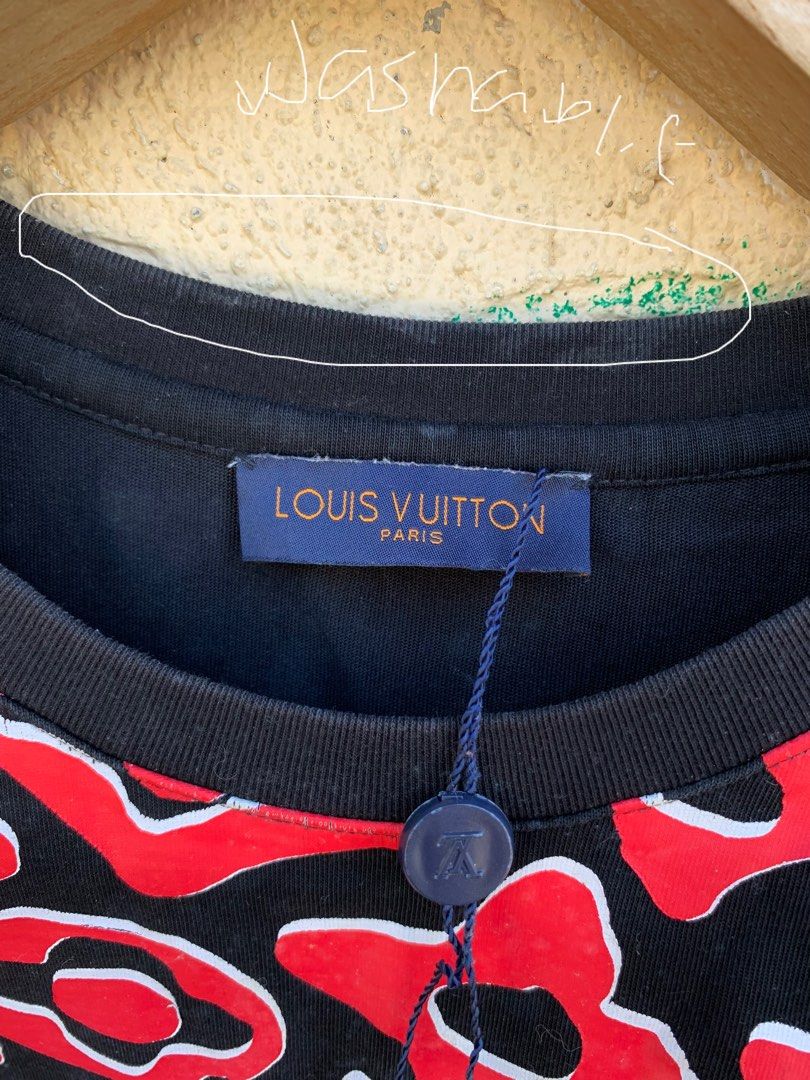 Louis Vuitton SS21 knitted vertical damier shirt black, Luxury, Apparel on  Carousell