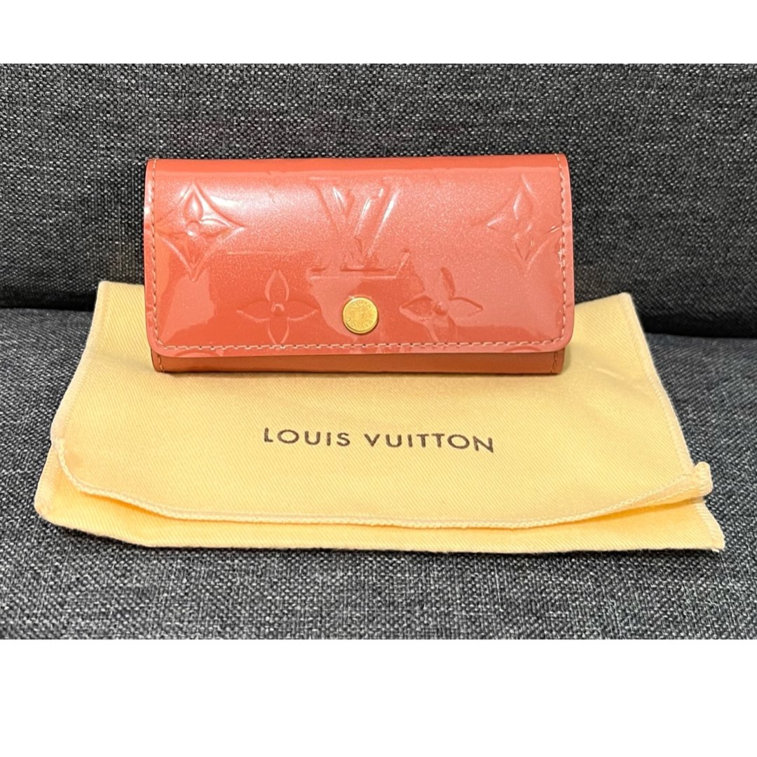 Louis Vuitton Monogram Vernis Multicles 4 Key Holder Wallet case