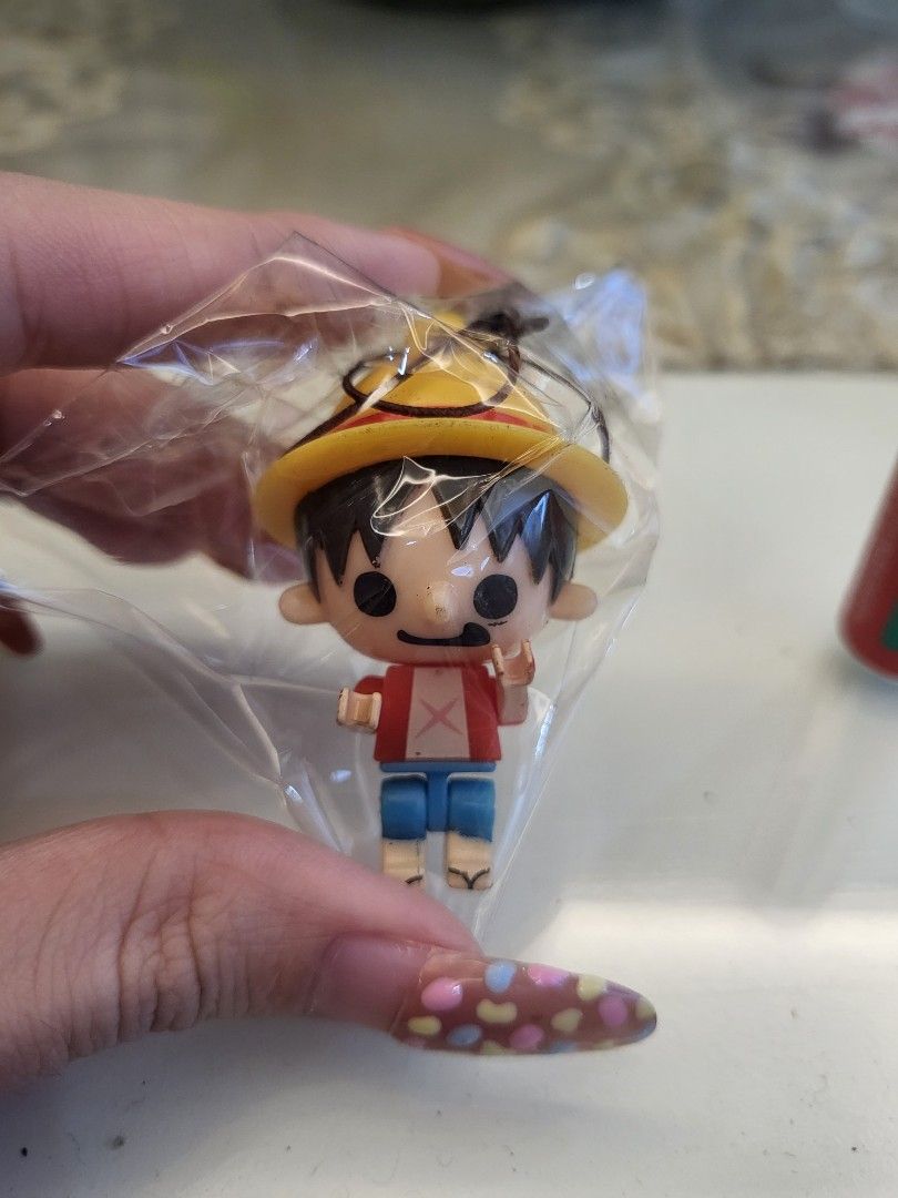 One Piece Luffy Keychain (Category: Character Goods) located in San Fernando. Submitted by jpmarketplace2023 (Listing ID 1249349994, Image 1). Description: -One Piece Luffy keychain for only PHP120 -Authentic from Japan.