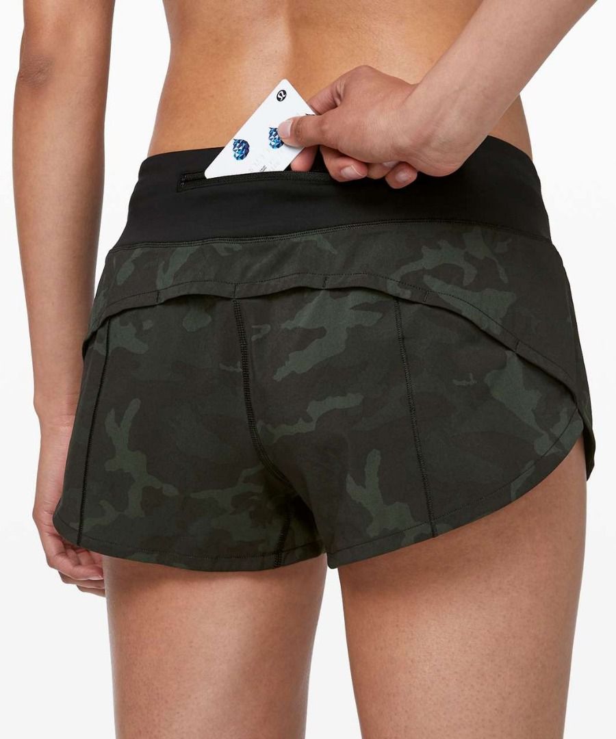 Lululemon Speed Up Low Rise Lined Short 2.5