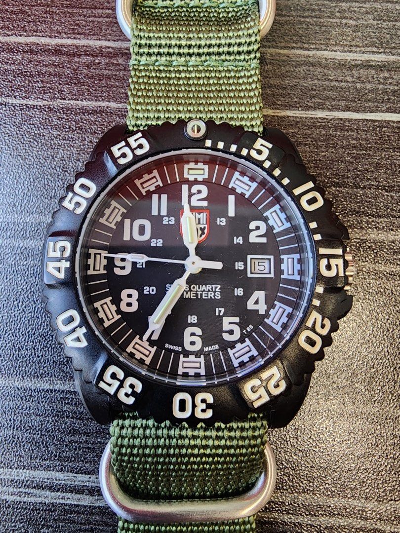 Luminox Navy Seal Series 3050/3950 watch, 男裝, 手錶及配件, 手錶