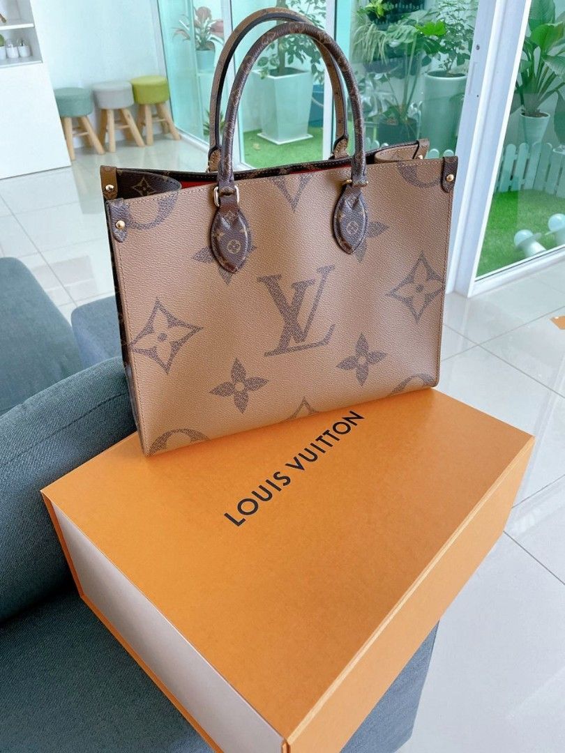 True-to-ORIGINAL] Louis Vuitton Onthego MM Monogram Empreinte Tote