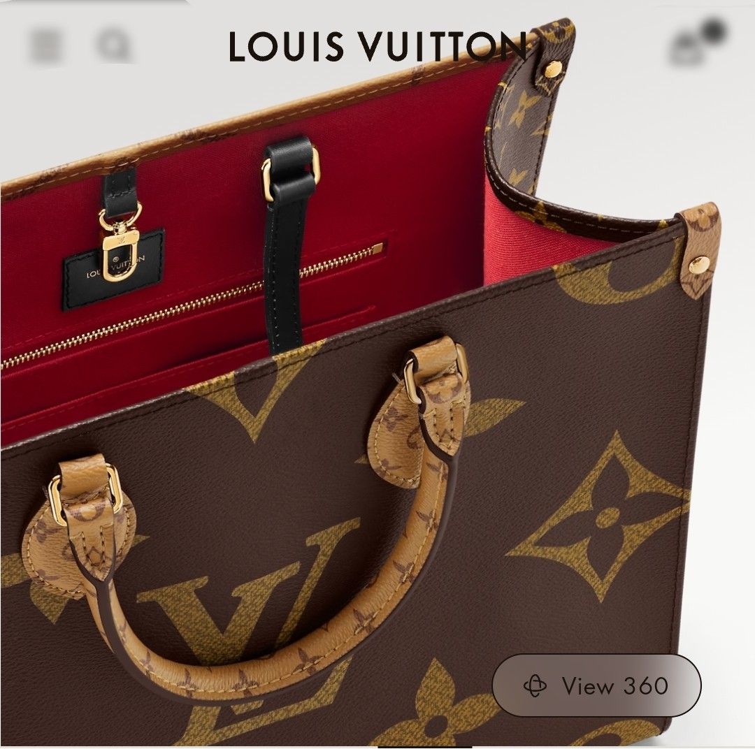 LV Authentic OnTheGo MM, Luxury, Bags & Wallets on Carousell