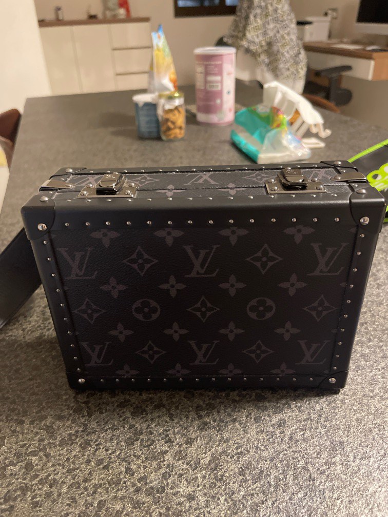 LV clutch box, Luxury, Bags & Wallets on Carousell