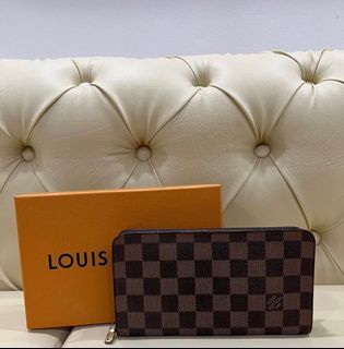 Louis Vuitton Zippy Damier Azur Tahitienne Clemence Wallet LV