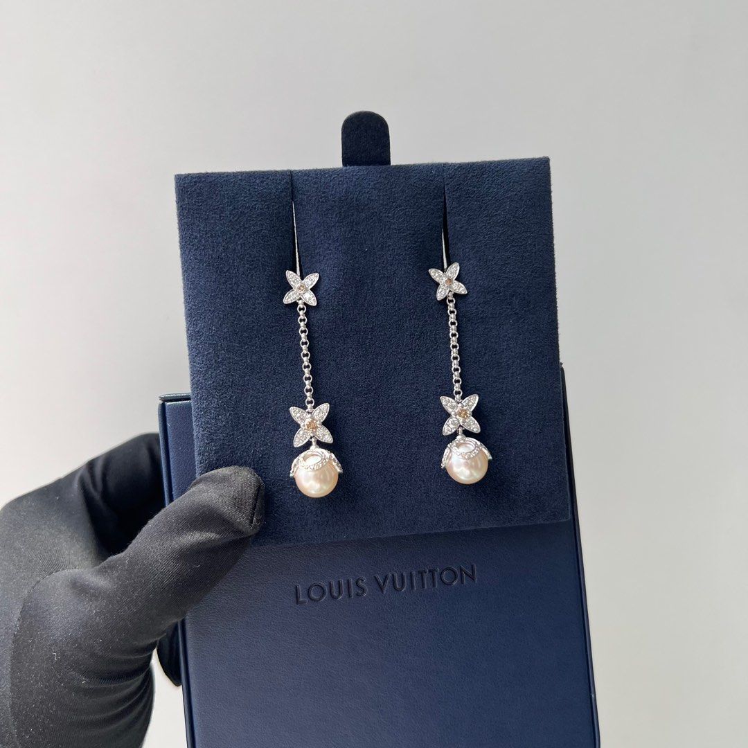 Louis Vuitton Idylle Blossom LV Single Ear Stud Earring Earrings