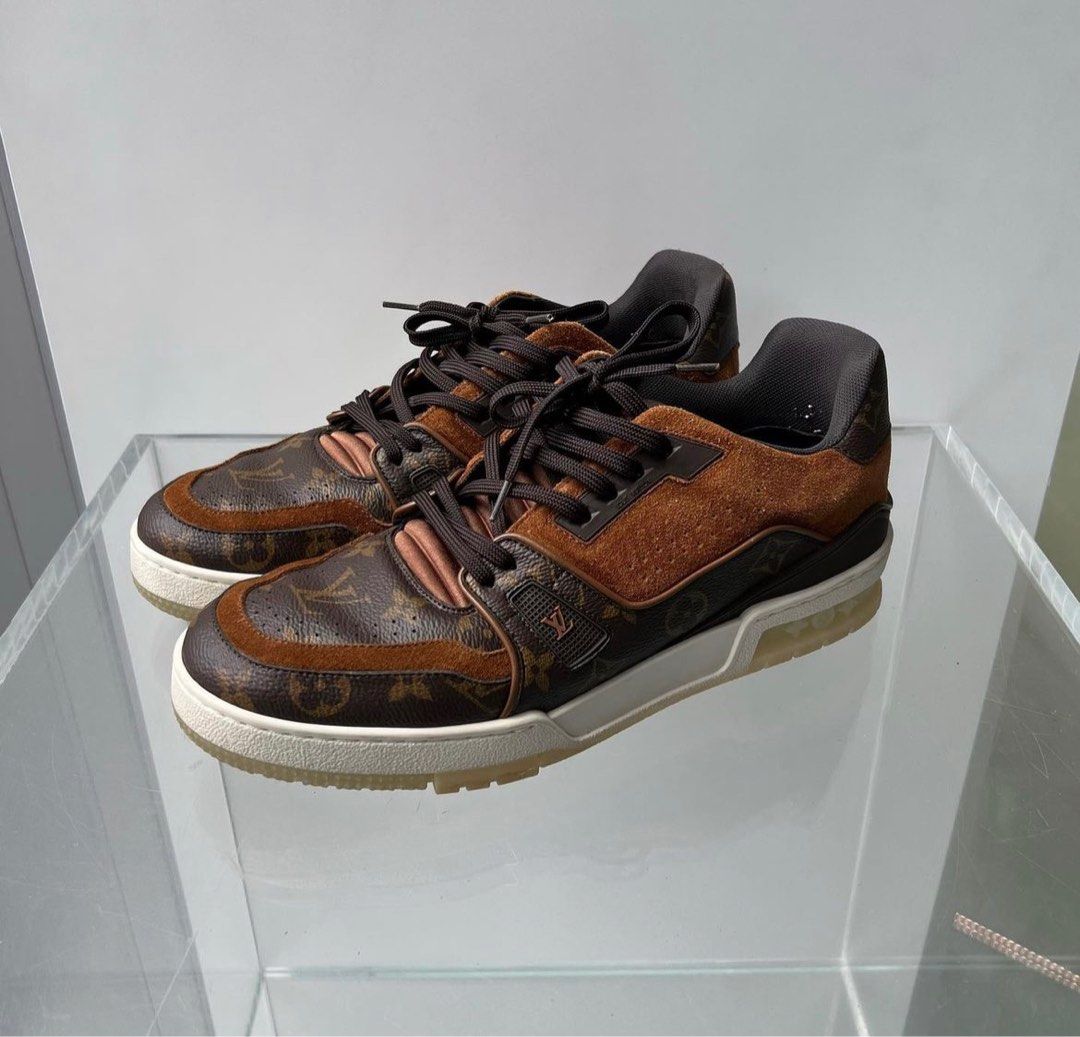 Louis Vuitton LV Trainer Monogram Damier Brown | Size 10.5