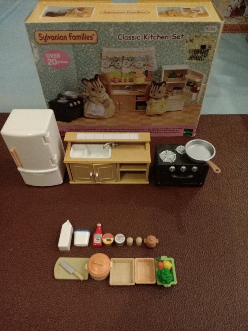 Sylvanian classic kitchen set outlet
