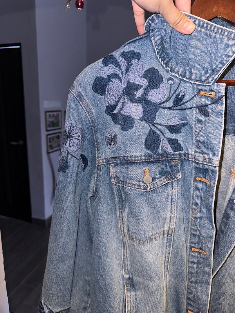 Mark&Spencers Limited Edition Denim Jacket, Women's Fashion, Coats