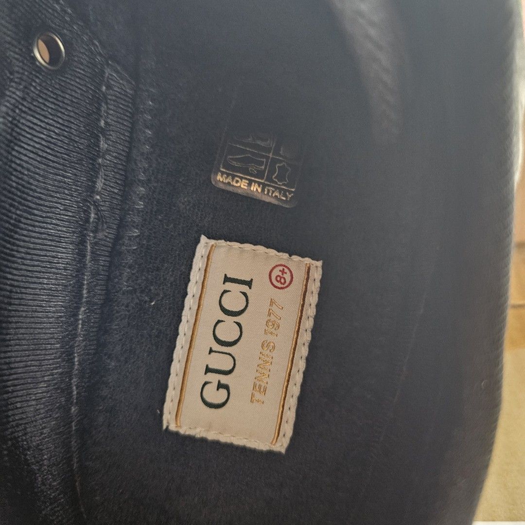 MENS GUCCI SHOES SNEAKERS OFF THE GRID 8+ KLCC LIKE NEW, Men