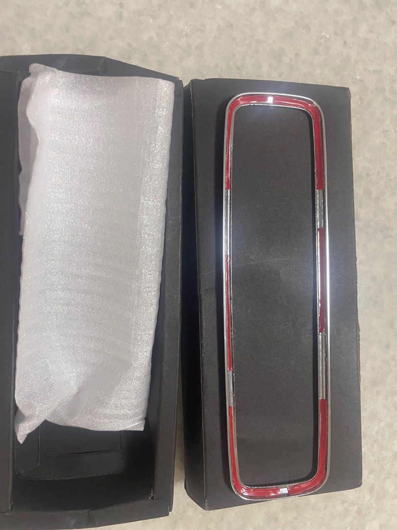 Mercedes rear view mirror square, Car Accessories, Accessories on Carousell