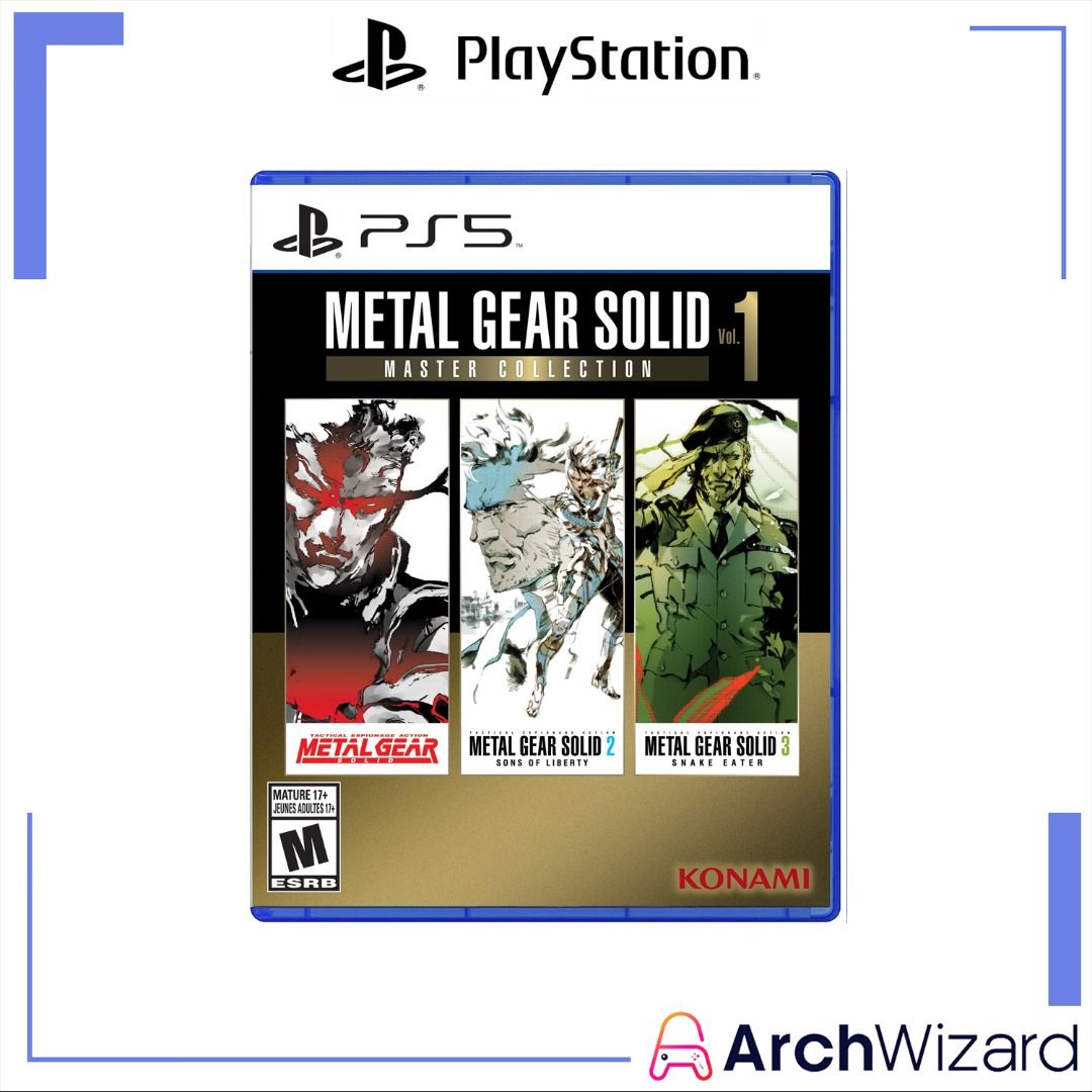 Metal Gear Solid Master Collection Vol.1 PlayStation 5 PS5 Game
