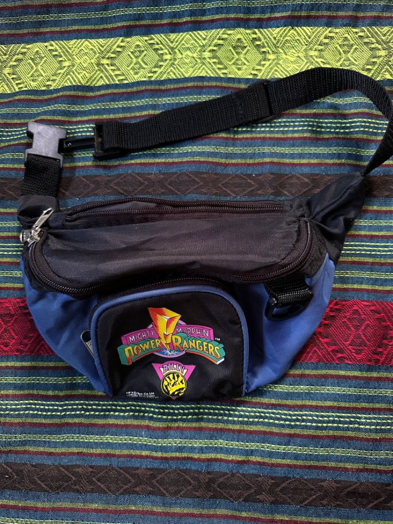 MIGHTY MORPHIN POWER RANGERS POUCH / bag, Hobbies & Toys, Collectibles ...