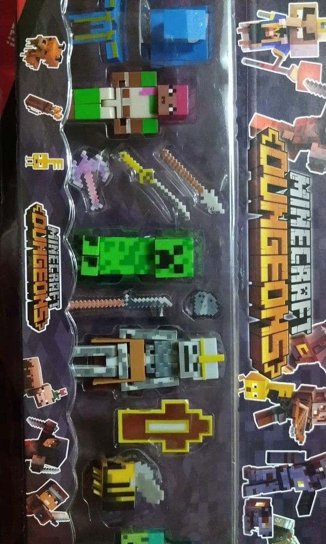 Minecraft Dungeons Set (Category: Lego & Building Sets) located in Manila. Submitted by gatotsu (Listing ID 1249281730, Image 3). Description: Minecraft dungeons set 280php each set also chat me on my messenger Gatotsu Ishiki mas active po ako dun.