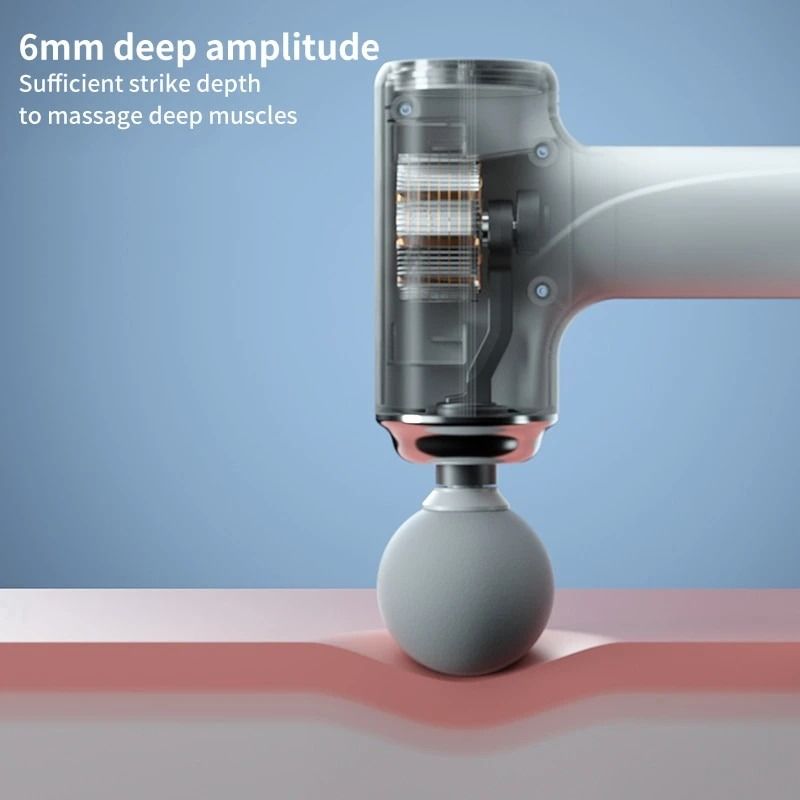 Vibrating muscle gun outlet