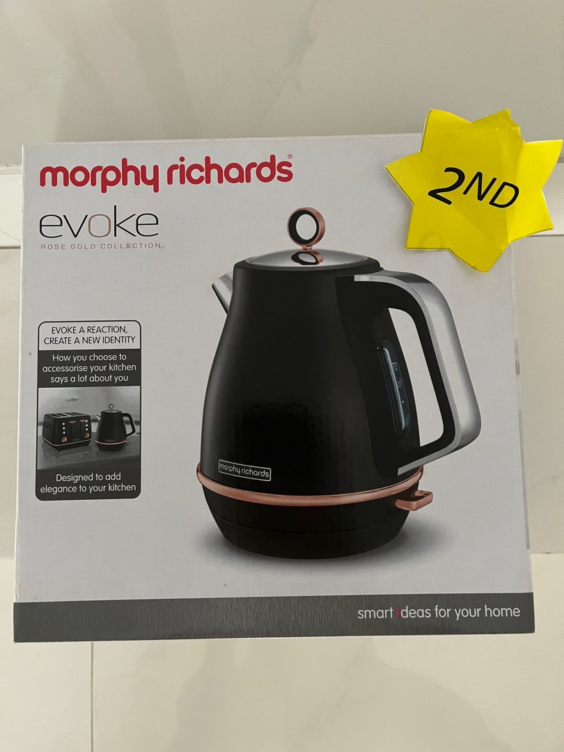 Morphy Richards Rose Collection Kettle, TV & Home Appliances, Kitchen