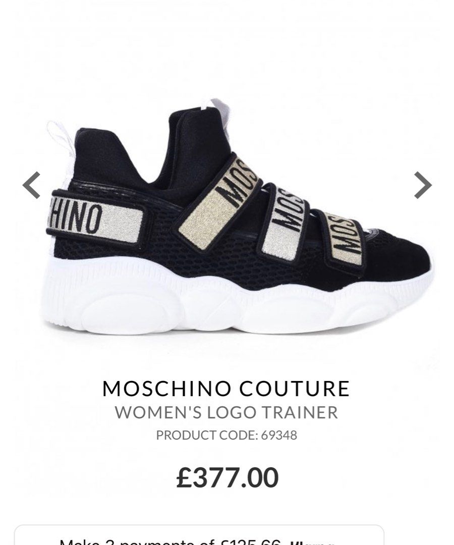 Girls top moschino trainers