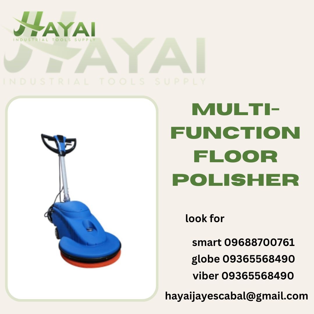 MULTIFUNCTION FLOOR POLISHER, Commercial & Industrial, Construction
