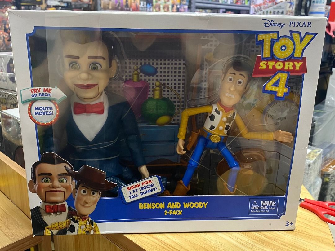 N Benson Woody 2 Pack Pixar Disney Toy Story 4 Toystory