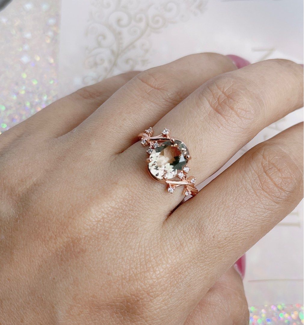 Champagne morganite discount
