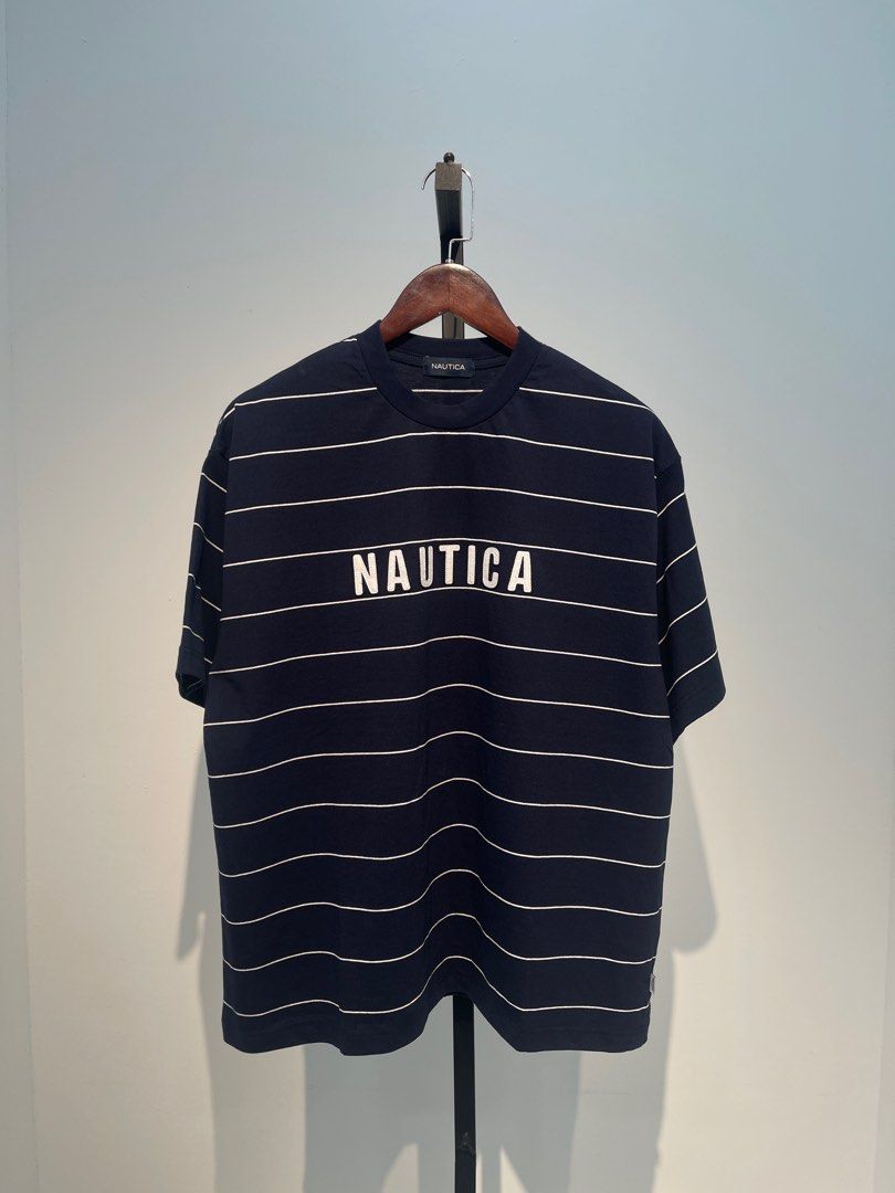 Nautica, Shirts, Nautica Mens Chest Block Tee Navy Xl