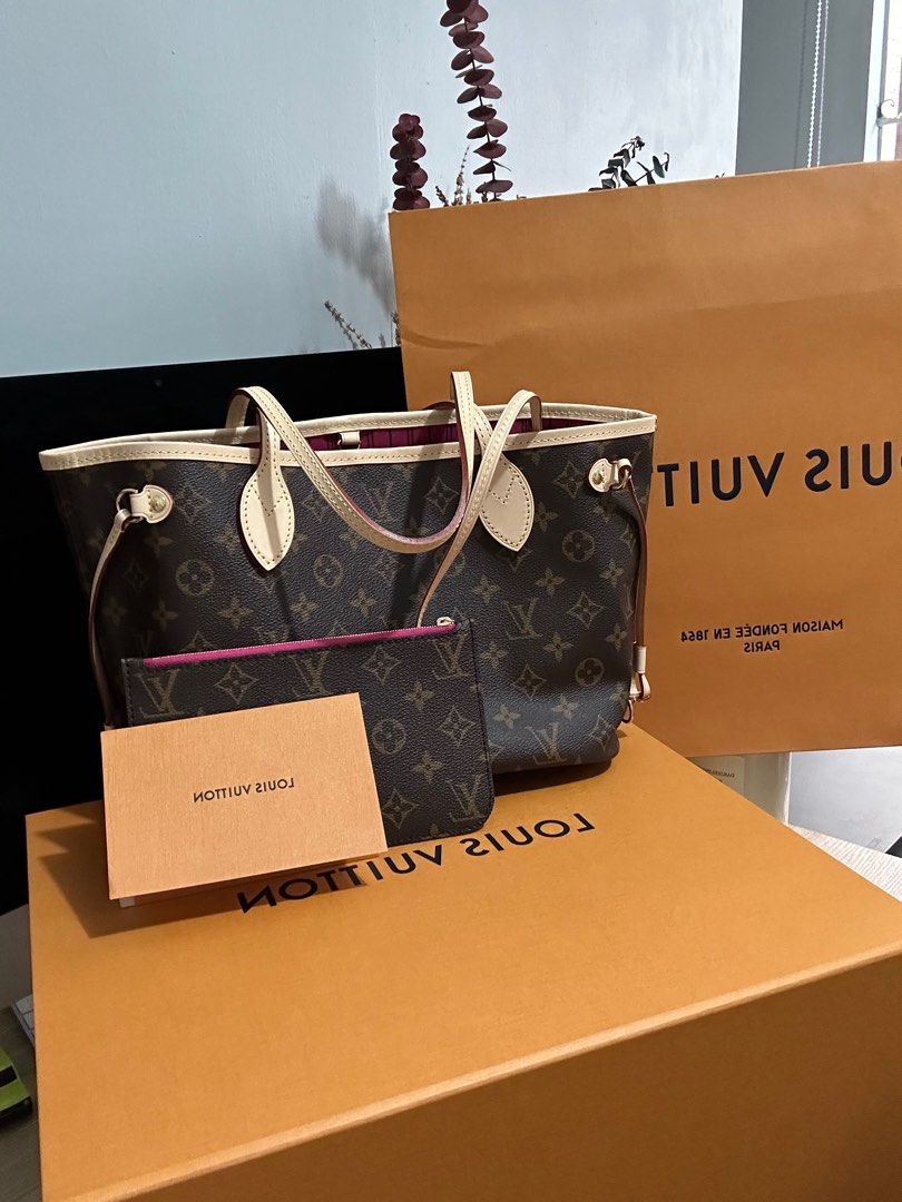 Neverfull PM Size Louis Vuitton Luxury Bags Wallets on Carousell
