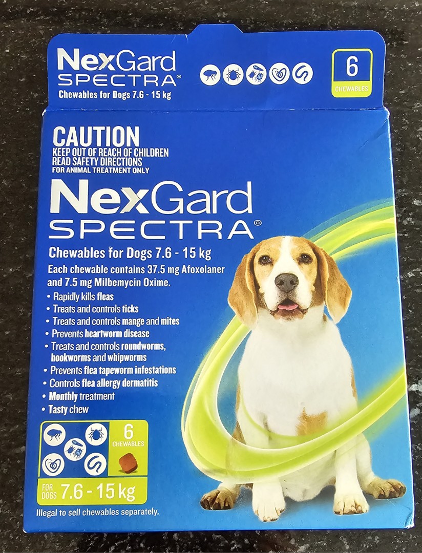 Nexgard Spectra, Pet Supplies, Health & Grooming on Carousell