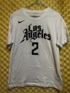Nike 快艇 白 Leonard NBA T-shirt M碼 Dri-Fit
