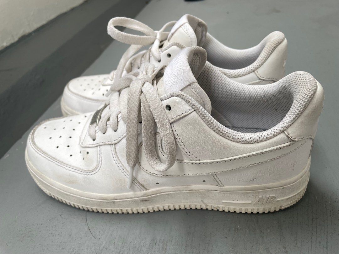 Air force top 1 white dirty