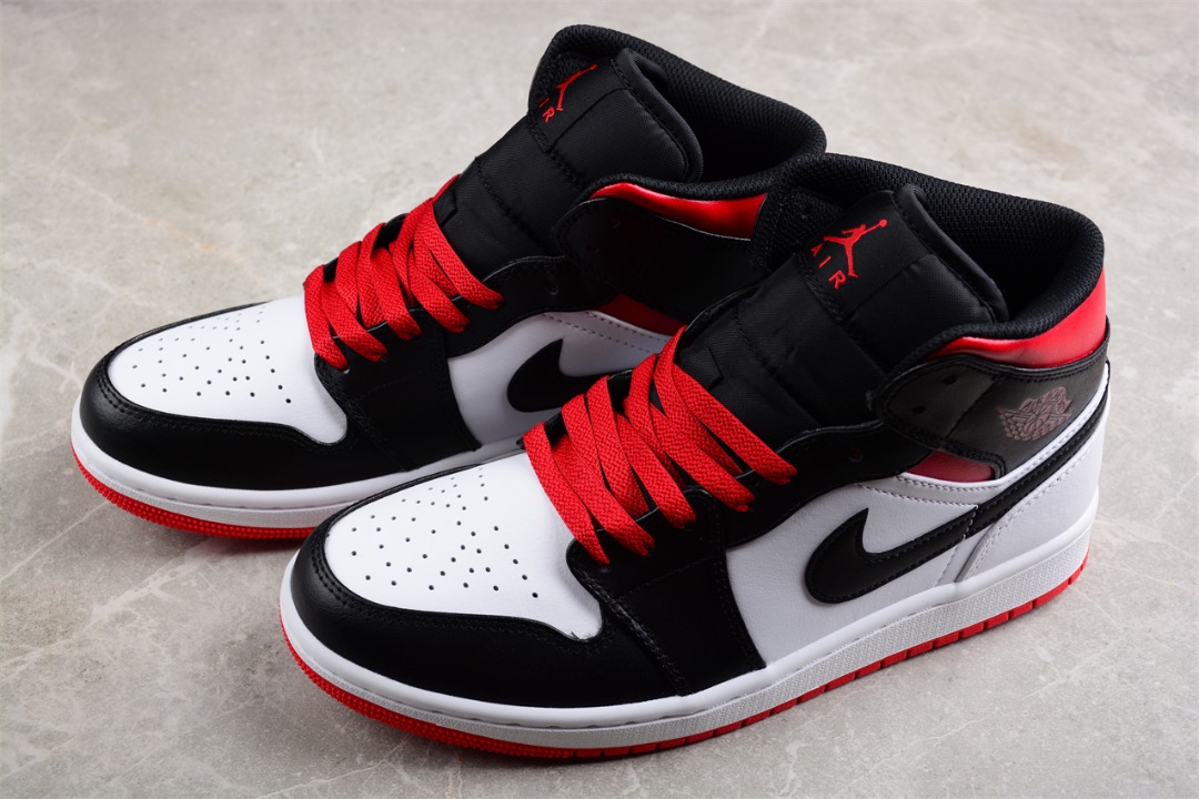 Air jordan 1 red black toe cheap